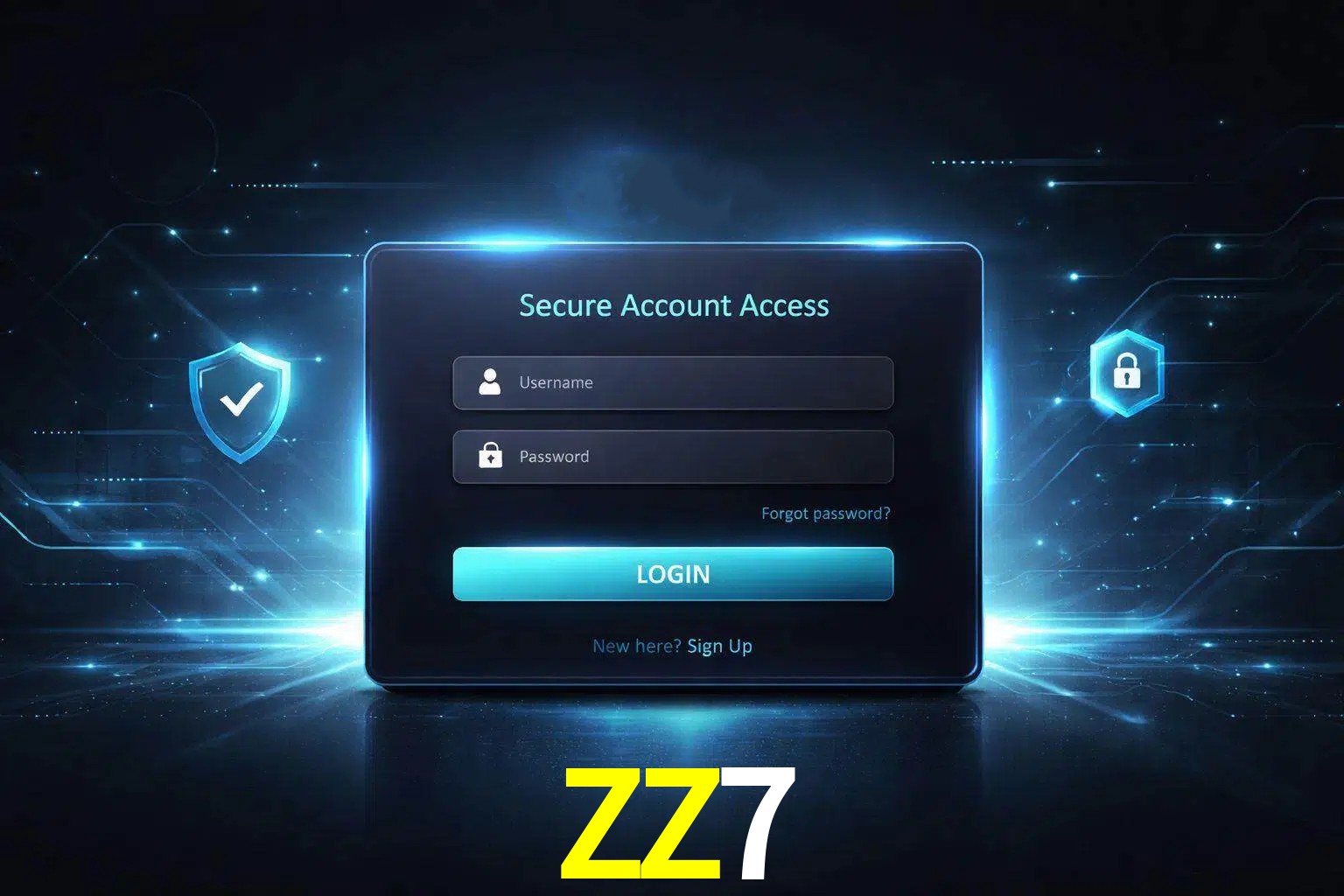 Pantalla de inicio de sesión de cuenta ZZ7 para usuarios en México